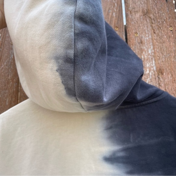 VOLCOM Men’s Black Cream Tie Dye Hoodie Sweatshirt Size XXL - Picture 11 of 11